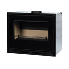 Recuperador de Calor a Lenha Ventilado Elos 70 Vitrus - Metlor